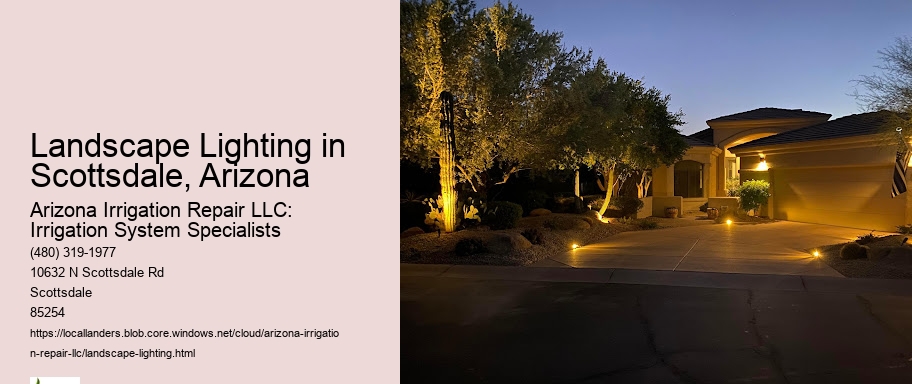 Landscape Lighting in Scottsdale, Arizona