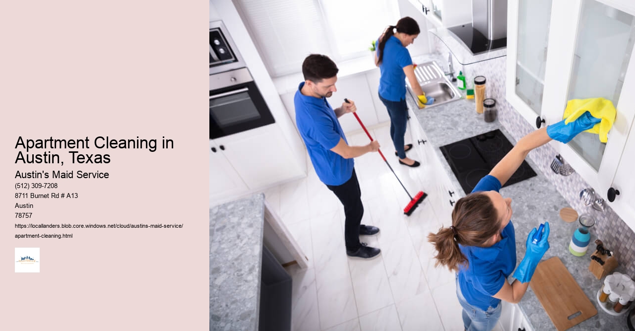Apartment Cleaning in Austin, Texas