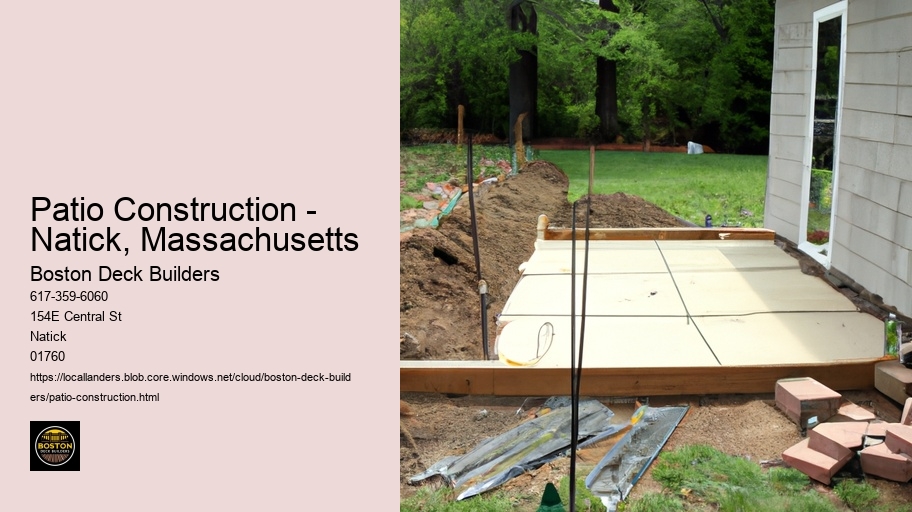Patio Construction - Natick, Massachusetts