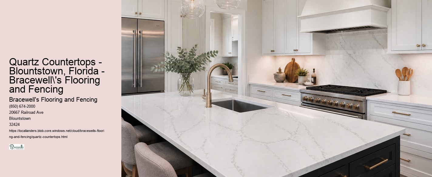 Quartz Countertops - Blountstown, Florida - Bracewell's Flooring and Fencing Bracewell's Flooring and Fencing Quartz Countertops - Blountstown, Florida - Bracewell's Flooring and Fencing