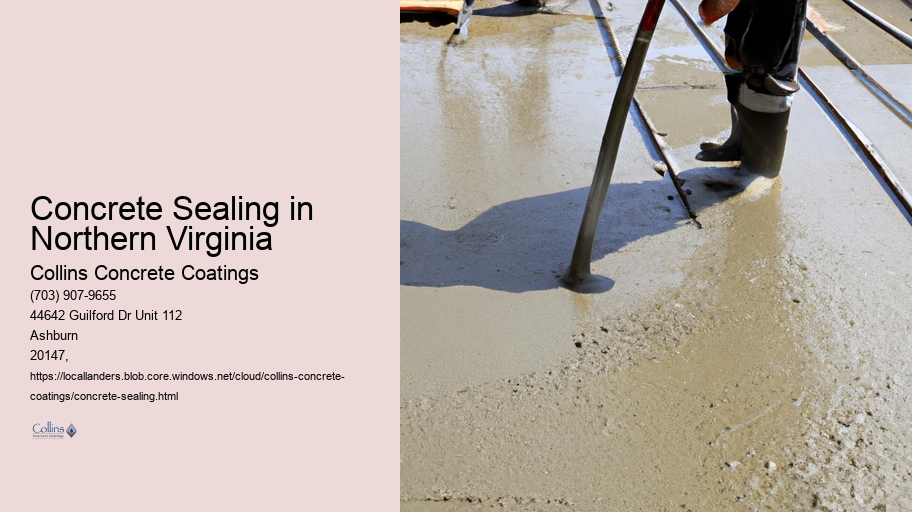 Concrete Sealing in Northern Virginia