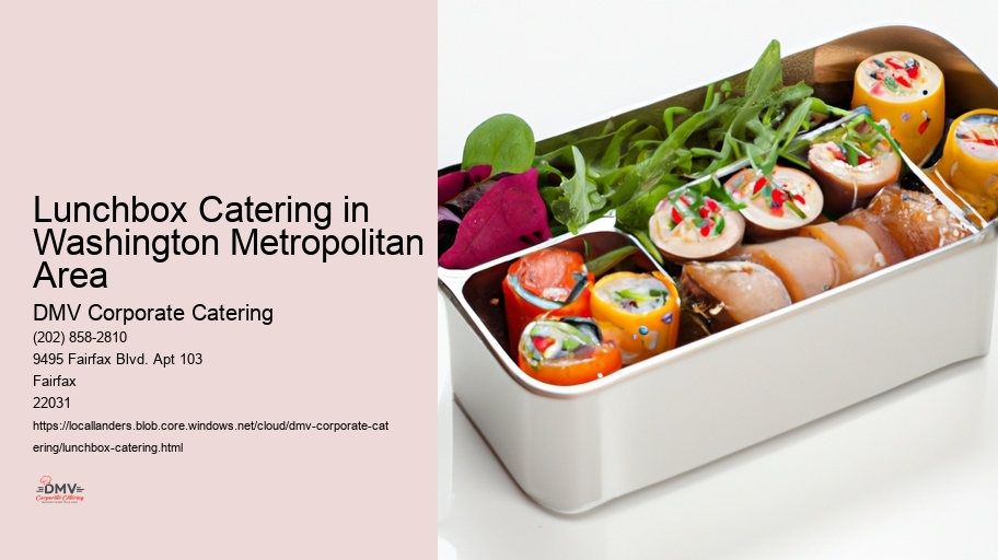 Lunchbox Catering in Washington Metropolitan Area