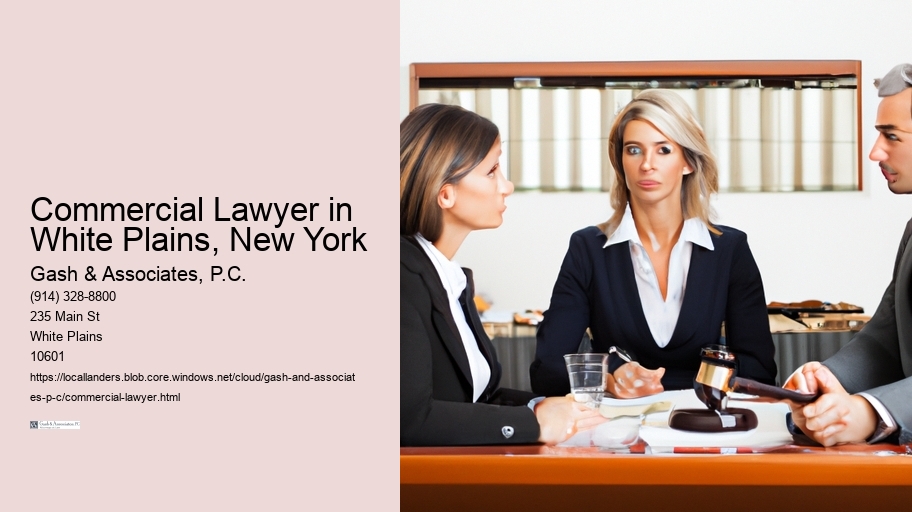 Commercial Lawyer in White Plains, New York