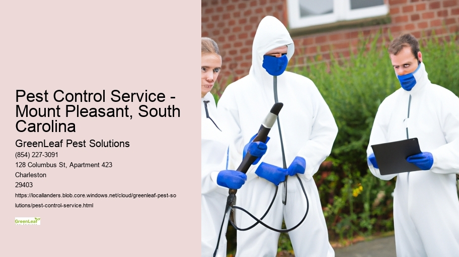 Pest Control Service - Mount Pleasant, South Carolina