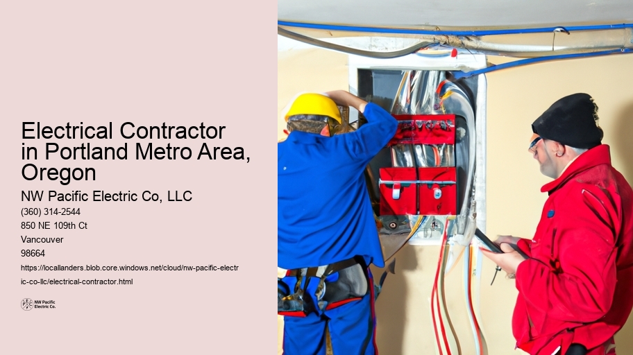 Electrical Contractor in Portland Metro Area, Oregon