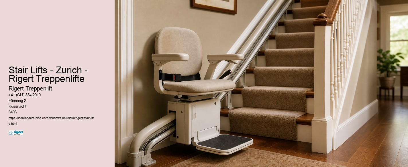 Stair Lifts - Zurich - Rigert Treppenlifte