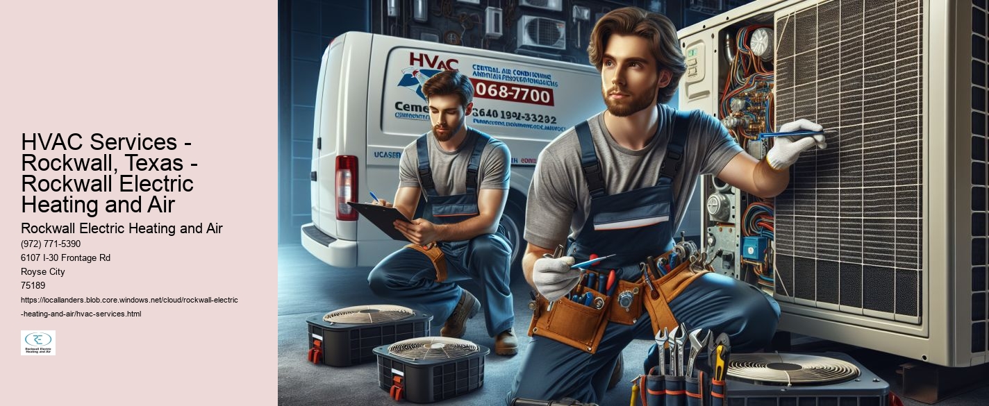 HVAC Services - Rockwall, Texas - Rockwall Electric Heating and Air