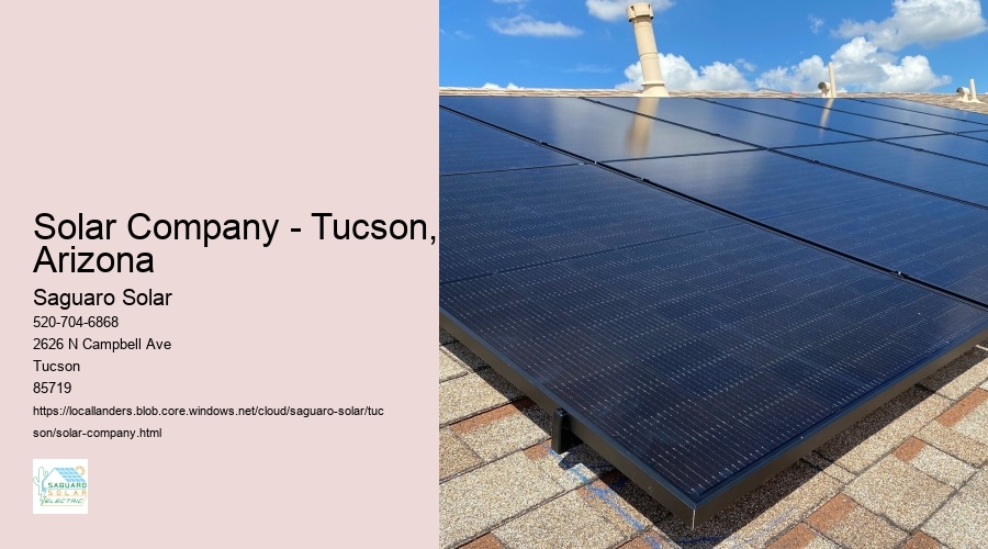 Solar Company - Tucson, Arizona