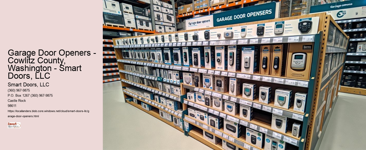 Garage Door Openers - Cowlitz County, Washington - Smart Doors, LLC Smart Doors, LLC Garage Door Openers - Cowlitz County, Washington - Smart Doors, LLC