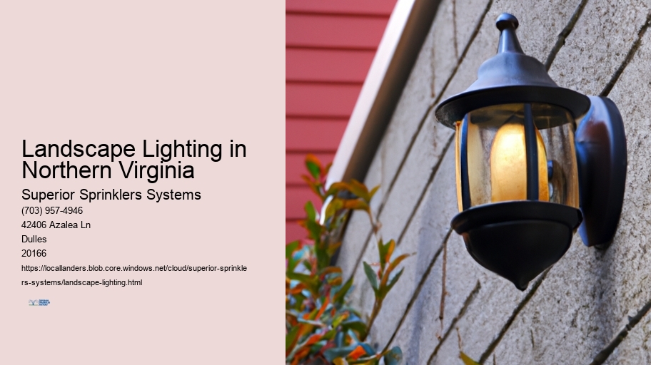 Landscape Lighting in Northern Virginia