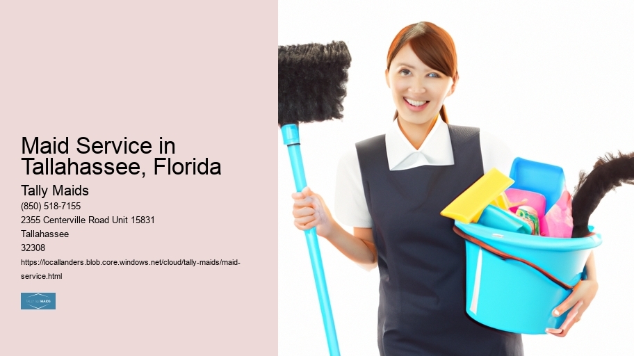 Maid Service in Tallahassee, Florida