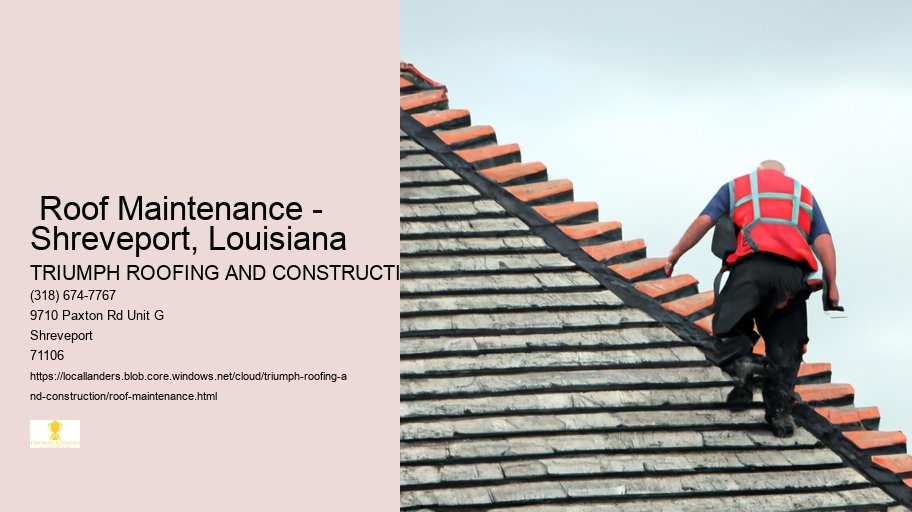  Roof Maintenance - Shreveport, Louisiana