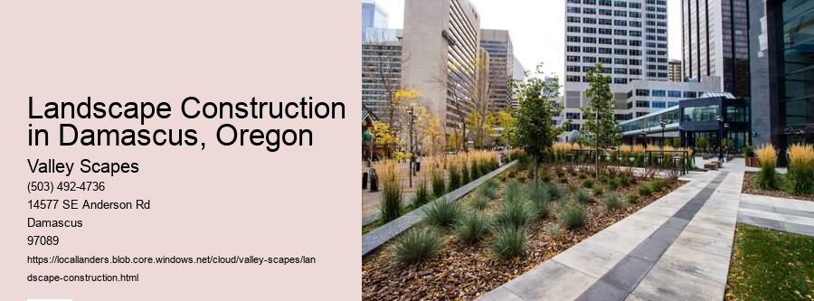 Landscape Construction in Damascus, Oregon